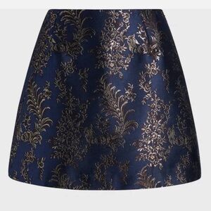 Hill House Hallie Skirt in Bird Brocade